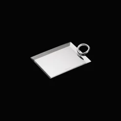 Silver-Plated Business Card Tray - 5 x 3.5 in