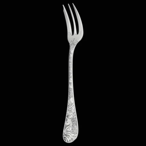 Silver-Plated Cake Fork