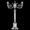 Silver-Plated Candelabra For Two Candles