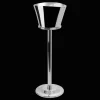 Silver-Plated Champagne & Ice Bucket Stand (Bucket Not Included)