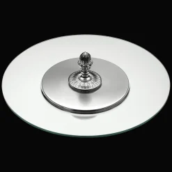 Silver-Plated Cheese Tray 14 in