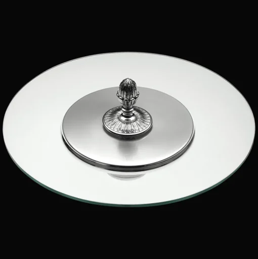 Silver-Plated Cheese Tray 14 in
