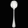 Silver-Plated Cream Soup Spoon