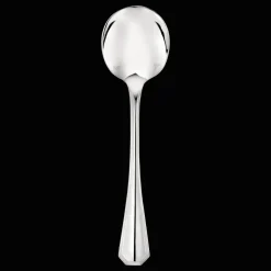 Silver-Plated Cream Soup Spoon