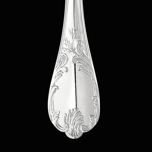 Silver-Plated Cream Soup Spoon