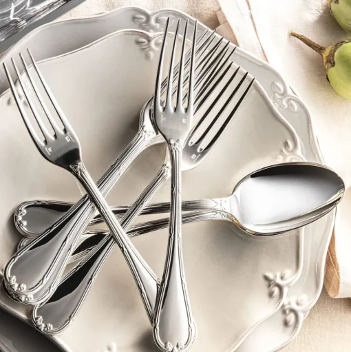 Silver-Plated Fish Fork