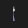 Silver-plated Fish Fork - Marbled Blue