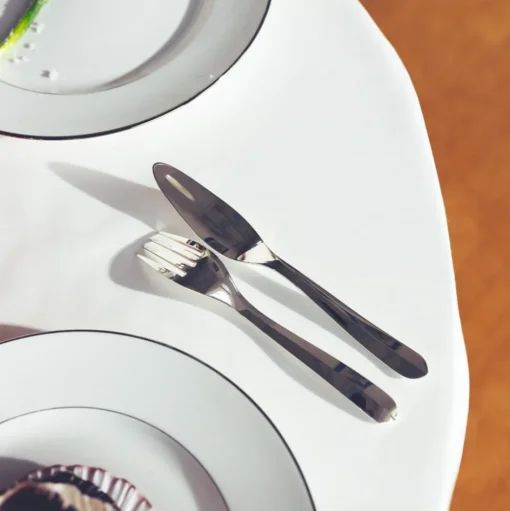 Silver-Plated Fish-Sauce Knife