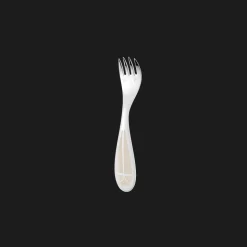 Silver-plated Flatware set for baby (2 pieces) - Ivory