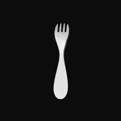 Silver-plated Flatware set for baby (2 pieces) - Ivory