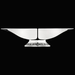 Silver-Plated Fruit Bowl with Pedestal Base