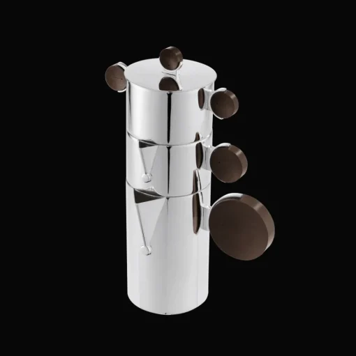 Silver-plated Gigogne Coffee Pot