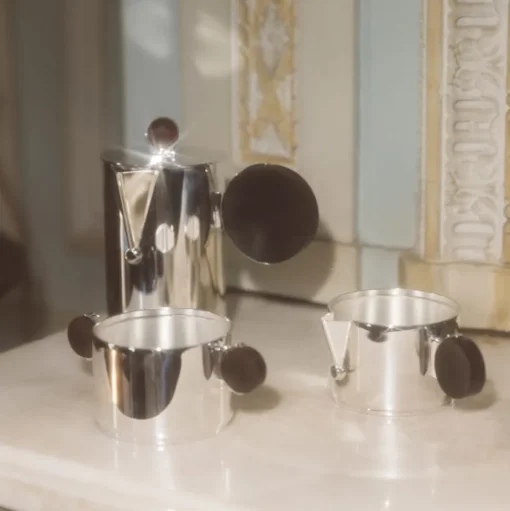 Silver-plated Gigogne Coffee Pot