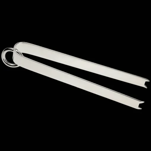 Silver-Plated Ice Tongs