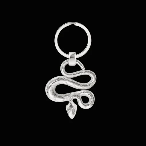 Silver-Plated Key Ring