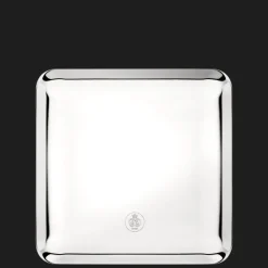 Silver-Plated Large Square Platter 20x20