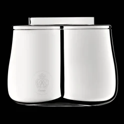 Silver-Plated Lidded Sugar Bowl