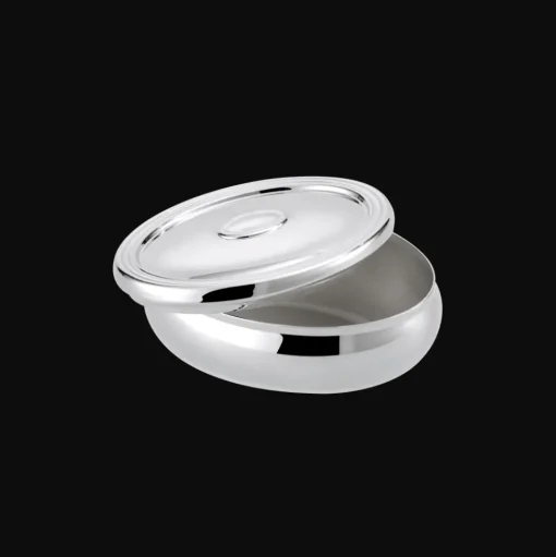 Silver-Plated Medaillon Trinket box