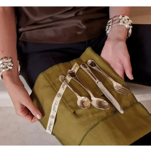 Silver-Plated Medium Individual Flatware Set