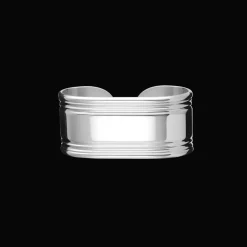 Silver-Plated Opened Napkin Ring