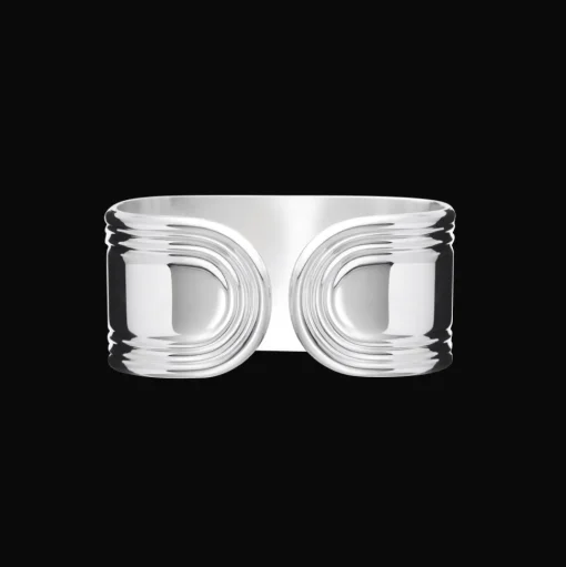 Silver-Plated Opened Napkin Ring
