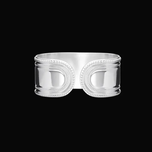 Silver-Plated Opened Napkin Ring