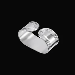 Silver-Plated Opened Napkin Ring