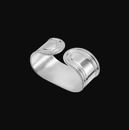 Silver-Plated Opened Napkin Ring