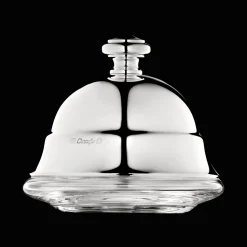 Silver-Plated Personal Lidded Butter Dish