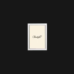 Silver-Plated Picture Frame 4 x 6 in