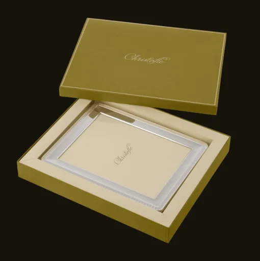 Silver-Plated Picture Frame - 7 x 9 in