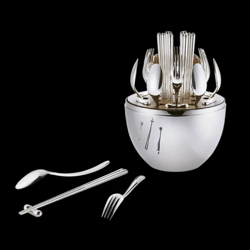 Silver-Plated 24-Piece Flatware Set