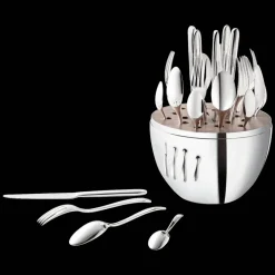 Silver-Plated 24-Piece Flatware Set