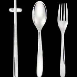 Silver-Plated 24-Piece Flatware Set