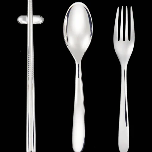 Silver-Plated 24-Piece Flatware Set