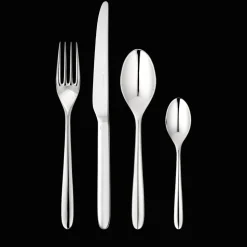 Silver-Plated 24-Piece Flatware Set