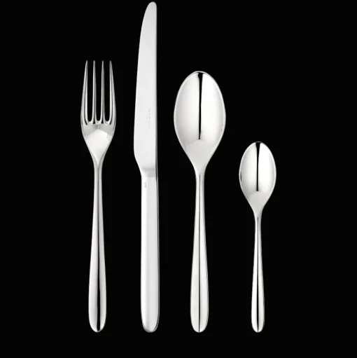 Silver-Plated 24-Piece Flatware Set