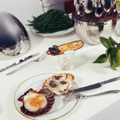 Silver-Plated 24-Piece Flatware Set