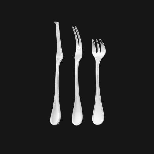 Silver-Plated 6-Piece Seafood Duo Set