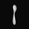 Silver-Plated Pink Star Baby Spoon