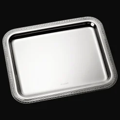 Silver-Plated Rectangular Tray - 8 x 6 in