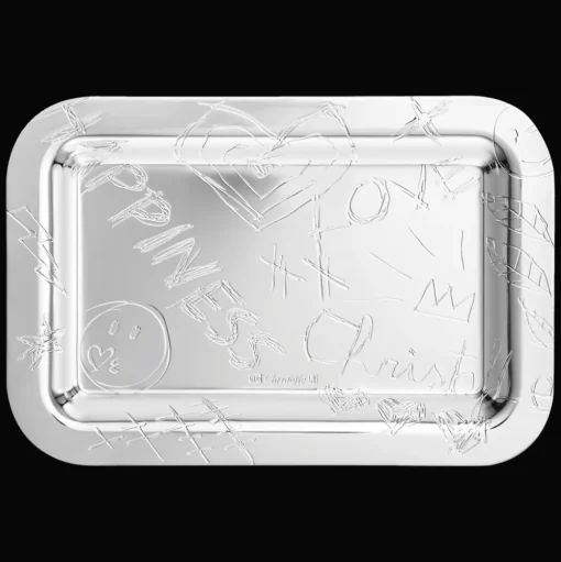 Silver-Plated Rectangular Tray - 4 x 6 in