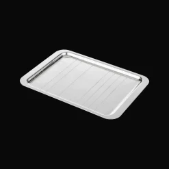 Silver-Plated Rectangular Tray - 8 x 12 in