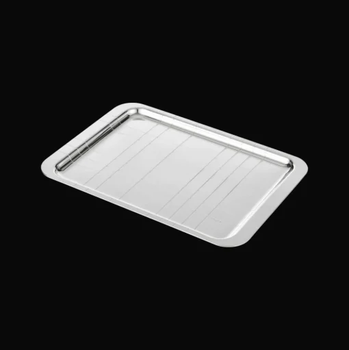 Silver-Plated Rectangular Tray - 8 x 12 in