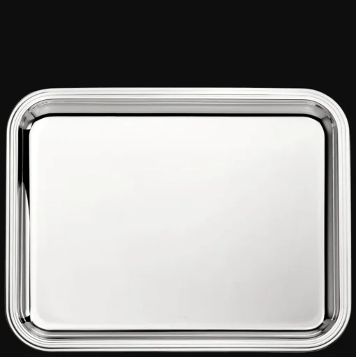 Silver-Plated Rectangular Tray 14 x 11 in