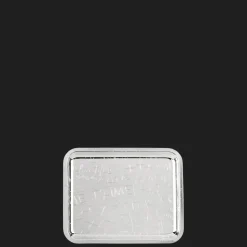 Silver-Plated Rectangular Tray - 8 X 6 in