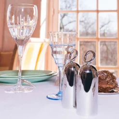 Silver-Plated Salt & Pepper Shaker Set