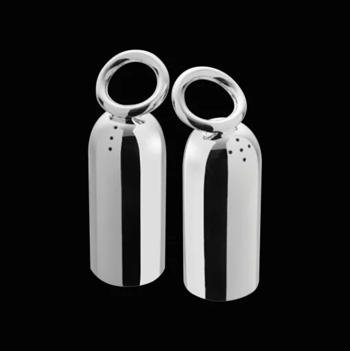 Silver-Plated Salt & Pepper Shaker Set