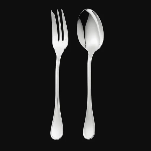 Silver-Plated Serving Piece Set of 2