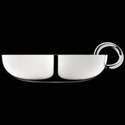Silver-Plated Snack/Trinket Bangle Bowl, Large